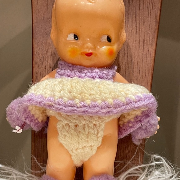Vintage 50's Hard Plastic Irwin 6" Kewpie Doll - Picture 2 of 7